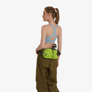 Keep your hands free with the Fanny Pack with One Water Bottle Holder for Dog Walking