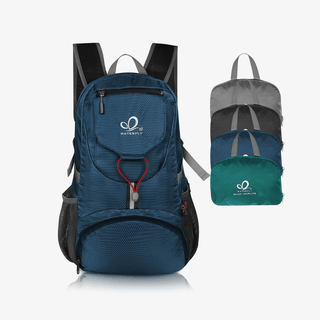 Waterfly Gift Box including Packable Backpack with Exclusive Patch and anniversary Backpack