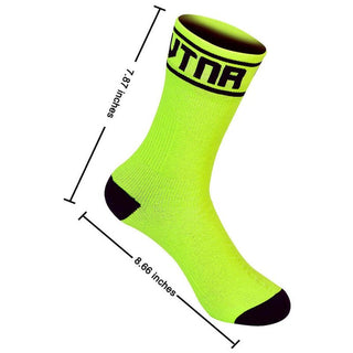 Fluorescent Yellow Ultralight Bright Color Waterproof Breathable Knee Socks