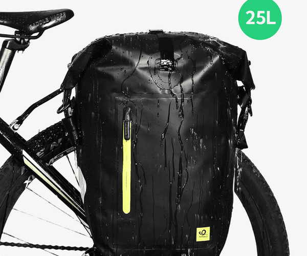 Waterfly Defender Waterproof Bike Rear Rack Bag (25L)