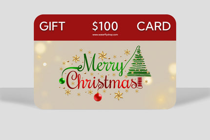 $100 Waterfly Christmas Digital Gift Card for $95