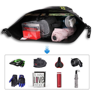 25L Water Resistant Bike Rear Seat Bag for Cycling