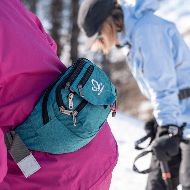 Fanny Pack with Multiple Zippered Pockets