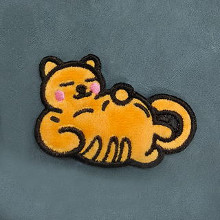 Orange Kitty patches