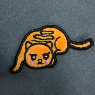 Orange Kitty patches