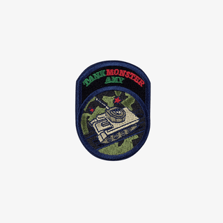 The craftsmanship of the Camouflage Tank Morale Patch is embroidery, which looks very beautiful