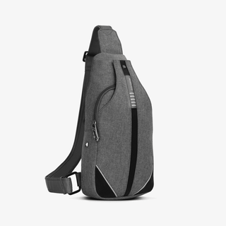 Gray Real Anti-theft Sling Bag 4.5L