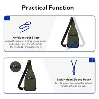 Waterfly Defender Anti-theft Crossbody Bag (4.5L)