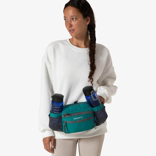 WATERFLY Fanny Pack With Two Water Bottle Holders