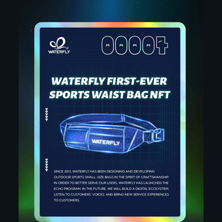 WATERFLY FIRST-EVER SPORTS WAIST BAG