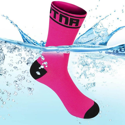 Rose Red Ultralight Bright Color Waterproof Breathable Knee Socks