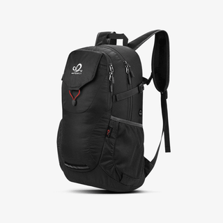 This is a Black Lightweight Packable Hiking Backpack for hiking or traveling