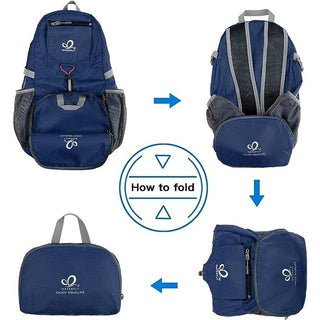 Dark blue WATERFLY 20L Lightweight Packable Backpack