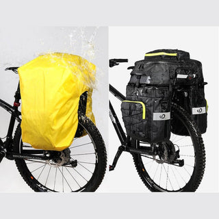 Ultimate 3-in-1 Multifunction 75L Waterproof Bike Pannier Bag is extremely durable and absolutely waterproof