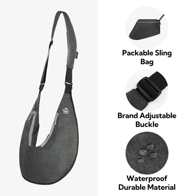 Waterfly Urban Elite Luna Lightweight Foldable Should Bag