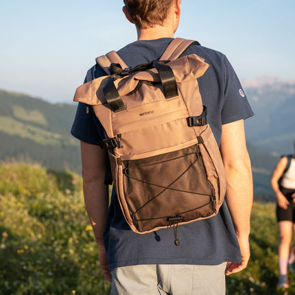 Waterfly Travel Elite Nomad Rolltop Backpack