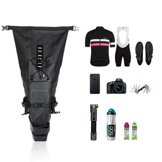 10L Waterproof Saddle Bag for Cycling, Product display pictures