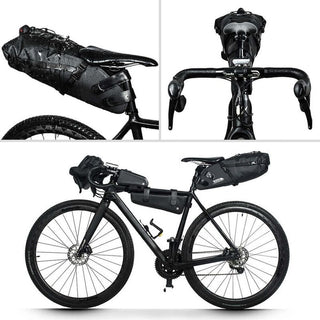 10L Waterproof Saddle Bag for Cycling, Suitable for riding and has a large capacity