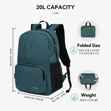 Waterfly TransformerX 3.0 UltraLight Packable Backpack (20L)