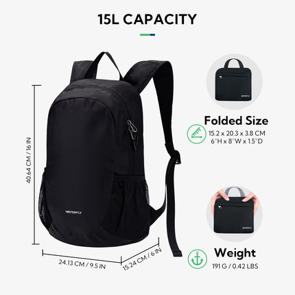 Waterfly TransformerX 4.0 UltraLight Packable Backpack