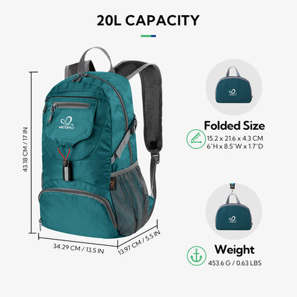 Waterfly TransformerX Ultralight Packable Backpack