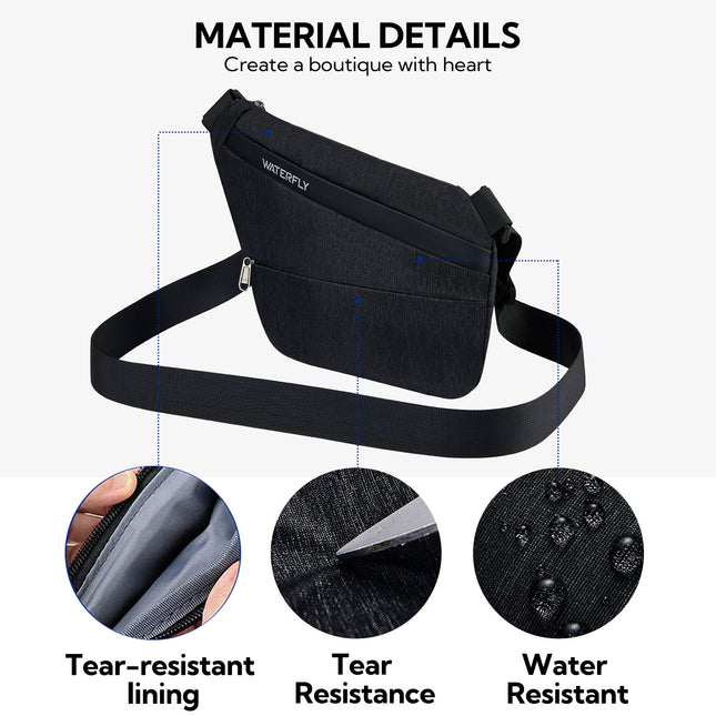 Waterfly Defender 2.0 Anti-theft Sling Bag