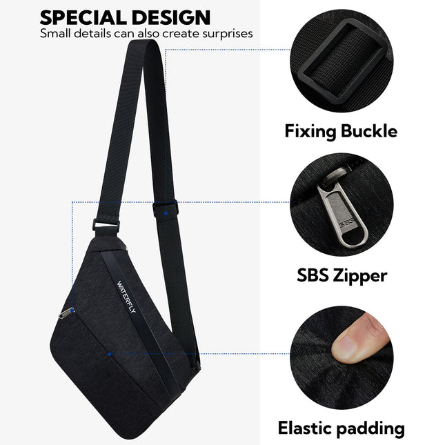 Waterfly Defender 2.0 Anti-theft Sling Bag