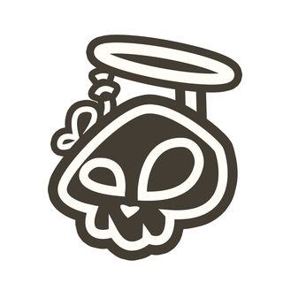 Waterfly  Skull Series