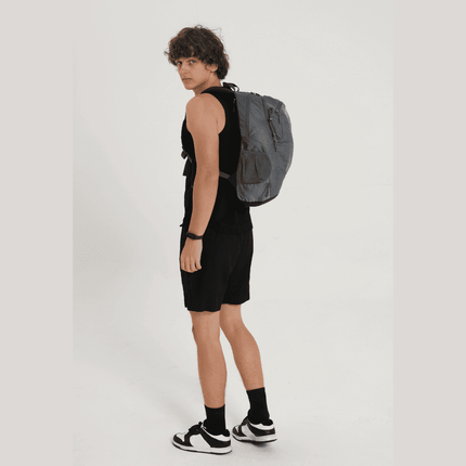 The Lightweight Travel Hiking Backpack features padded shoulder straps, an adjustable chest strap and a breathable mesh back panel to keep your back well ventilated