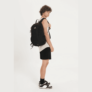 The Lightweight Travel Hiking Backpack features padded shoulder straps, an adjustable chest strap and a breathable mesh back panel to keep your back well ventilated