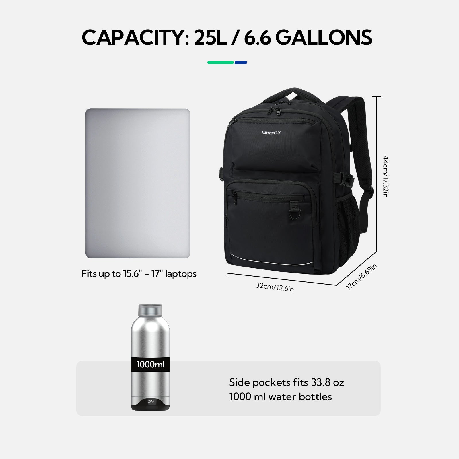Color Guard Backpack Waterfly CAMPUS-X Guard Backpack – Waterfly Store