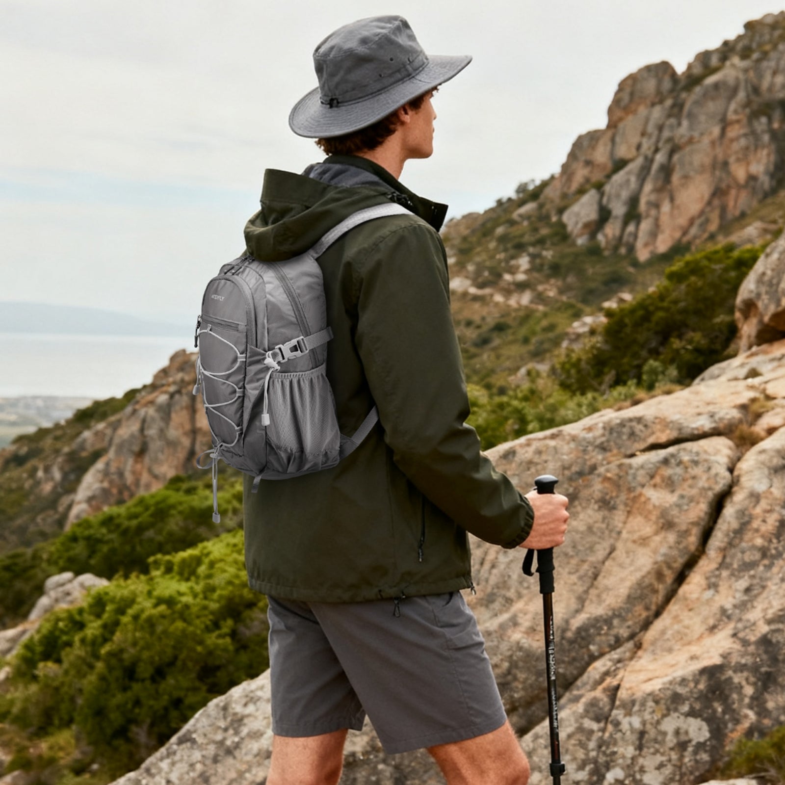 allintitle small waterproof hiking backpack Waterfly SUMMIT-X UltraLight Packable Backpack – Waterfly Store