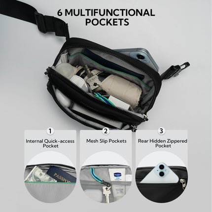 Waterfly Urban Elite ShellEase Fanny Pack