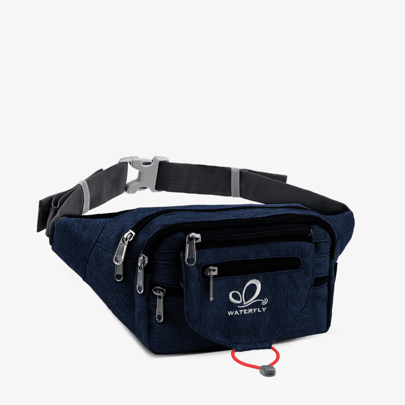 Fanny Pack with Multiple Zippered Pockets – Waterfly