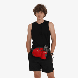 Keep your hands free with the Fanny Pack with One Water Bottle Holder for Dog Walking