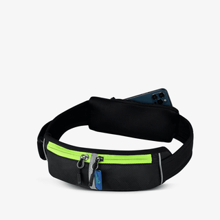 Running Belt Fanny Pack features unique front and rear pockets