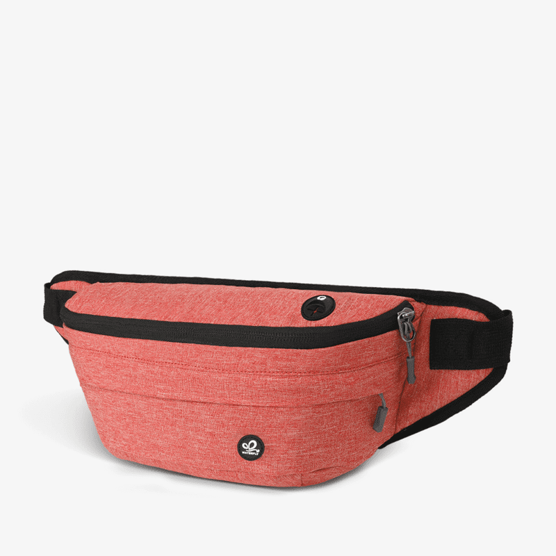Waterfly Fanny Pack Waist Bag: Large Hiking Fannie Pack With Two