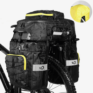 Ultimate 3-in-1 Multifunction 75L Waterproof Bike Pannier Bag