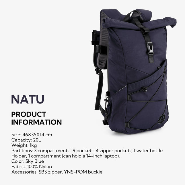 Waterfly NATU Shaolin Kung Fu Sport Backpack