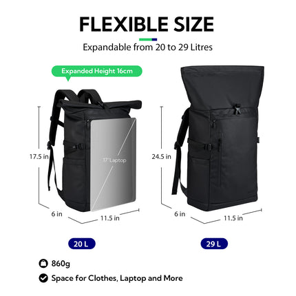 Waterfly Adventure Nyx Rolltop Backpack