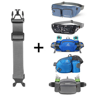 The extended band is suitable for all the WATERFLY fanny packs and waist bags.